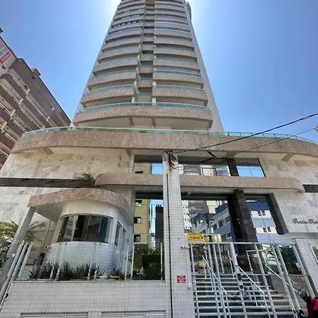 Apto Em Praia Grande, Aviacao, 150 M Da Praia! Exterior photo
