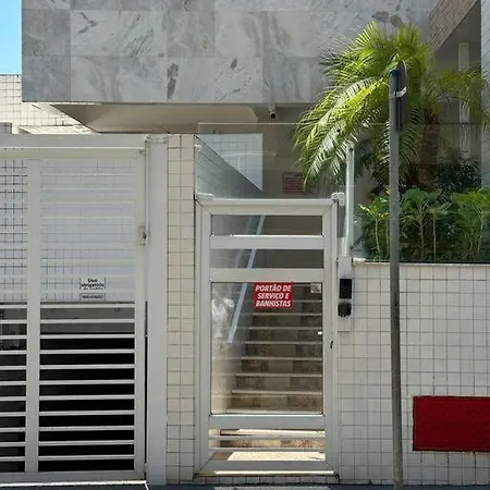 Apto Em Praia Grande, Aviacao, 150 M Da Praia! Exterior photo
